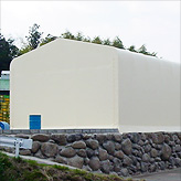 固定式テント倉庫